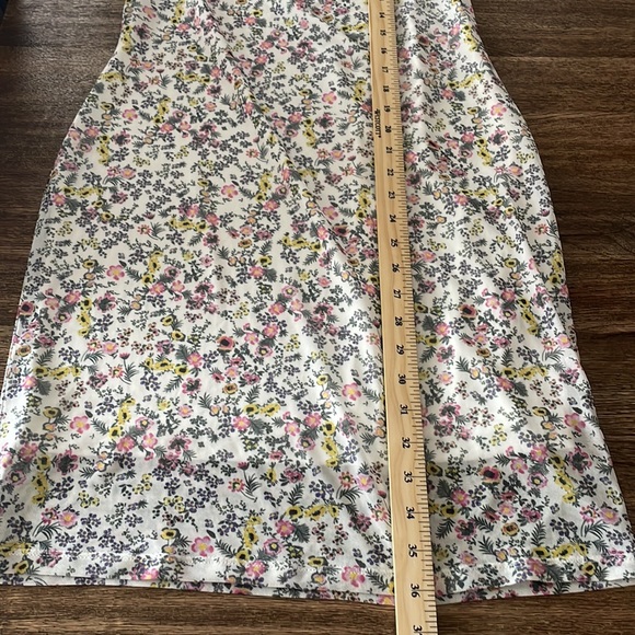 AFRM NWT maci mock neck floral cut out dress - Picture 13 of 16